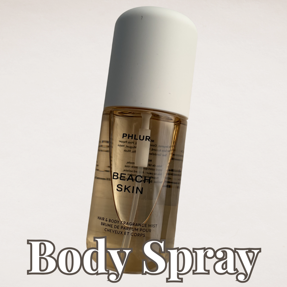 Beach body spray